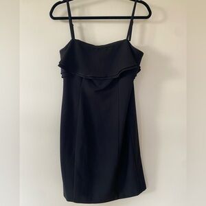 Karl Lagerfeld Black Sleeveless Mini Dress Size 4